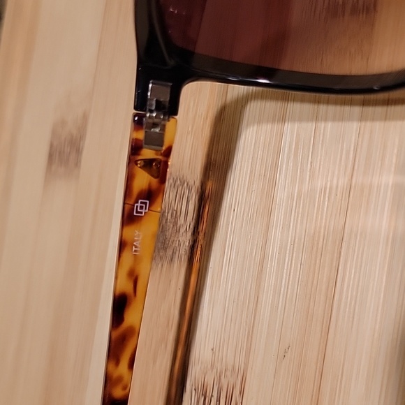 liz clayborne tortoise shell sunglasses glasses frames - Picture 7 of 7